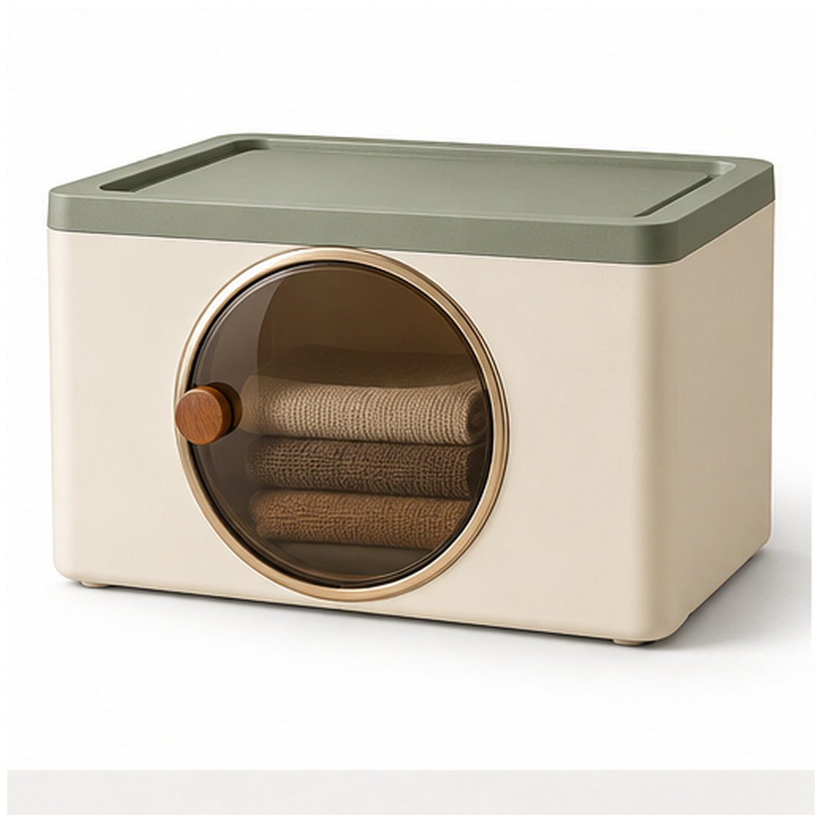 Boîte Fenêtre Pivot — Boîte empilable avec ouverture frontale rotative